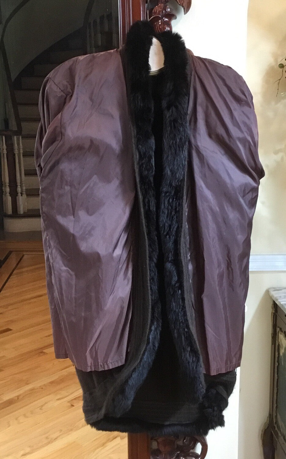 CASHE, ￼Mink, Angora fur long sweater jacket. Beautiful Jacket. size￼ M/L