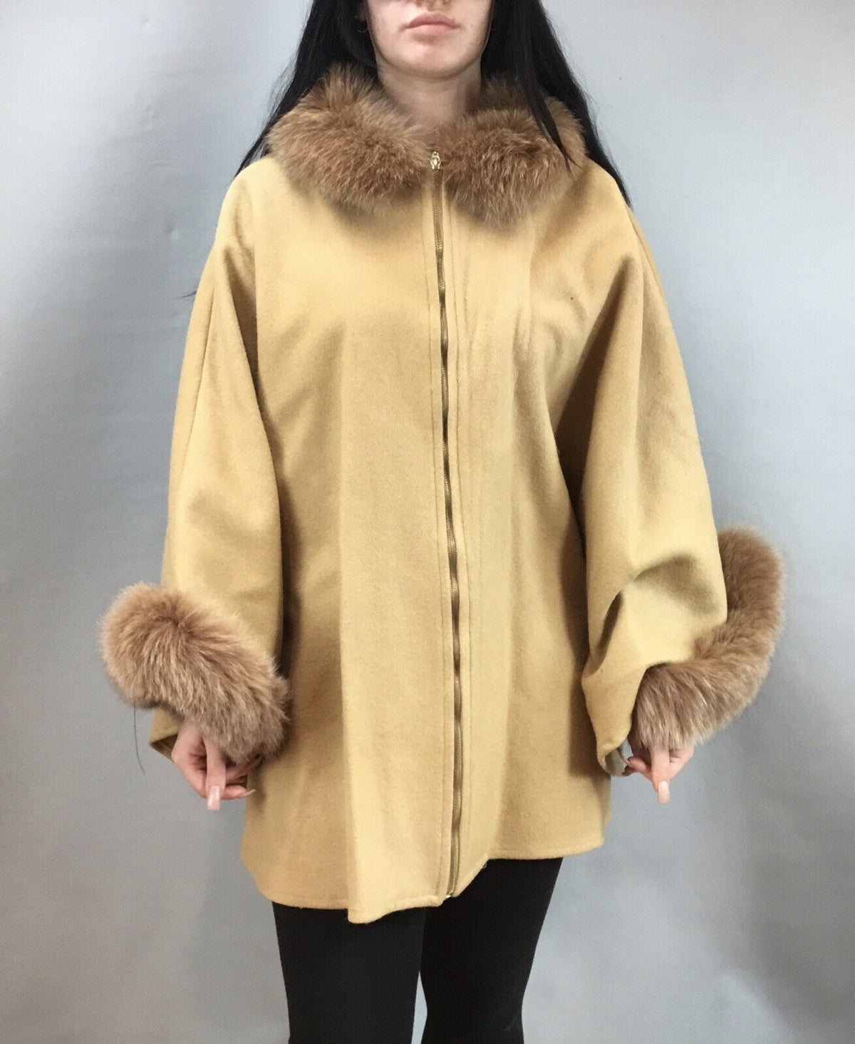 Fox And Wool Jacket￼  Coat Sz  Free