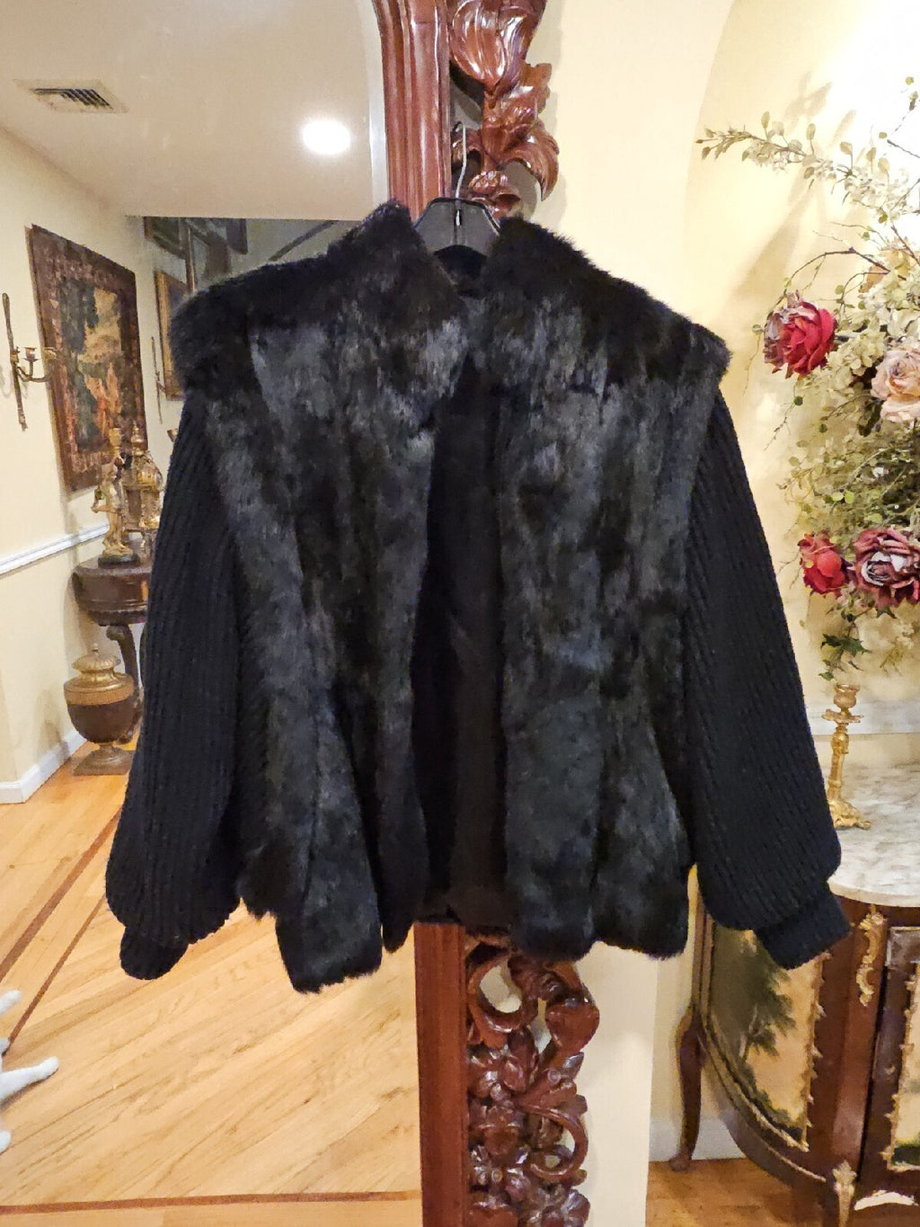 Rabbit Coat, Jacket Size M