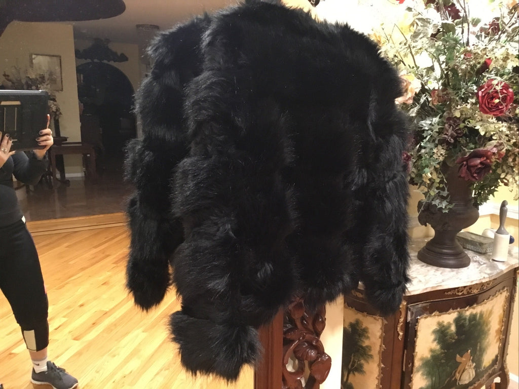 Faux Fur Coat size 4