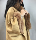Fox And Wool Jacket￼  Coat Sz  Free