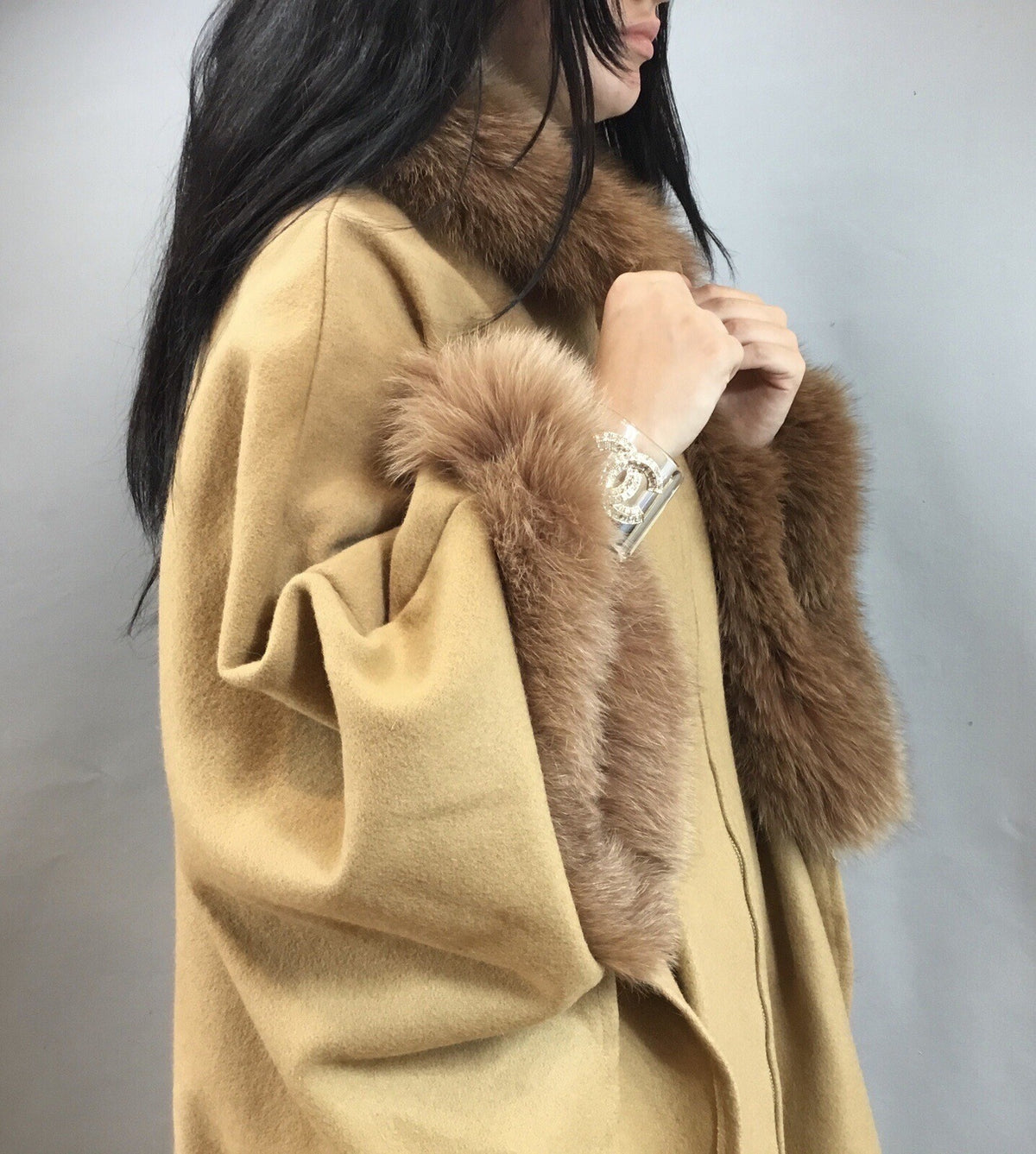 Fox And Wool Jacket￼  Coat Sz  Free