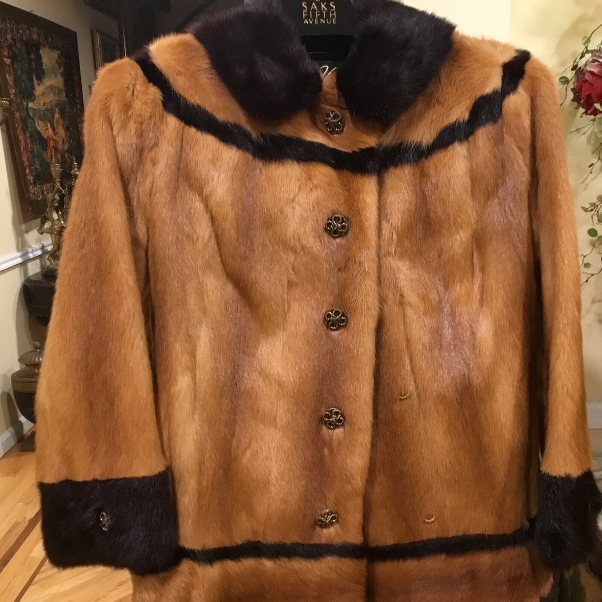 Stunning vintage ￼￼Mink Coat / Jacket SZ  2XS