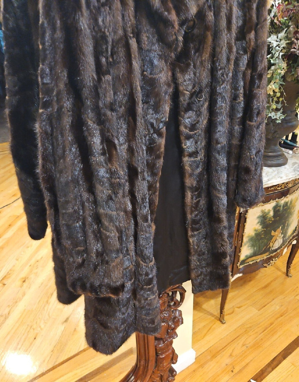Mink  Coat  Size M