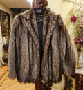 Raccoon Coat/ Jacket- Size M