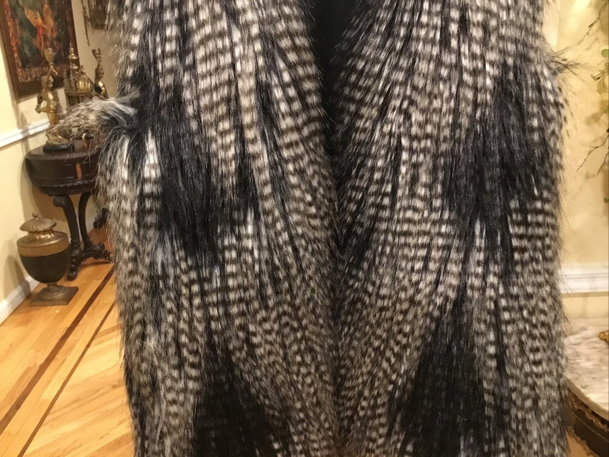Faux Fur Waistcoat size 4