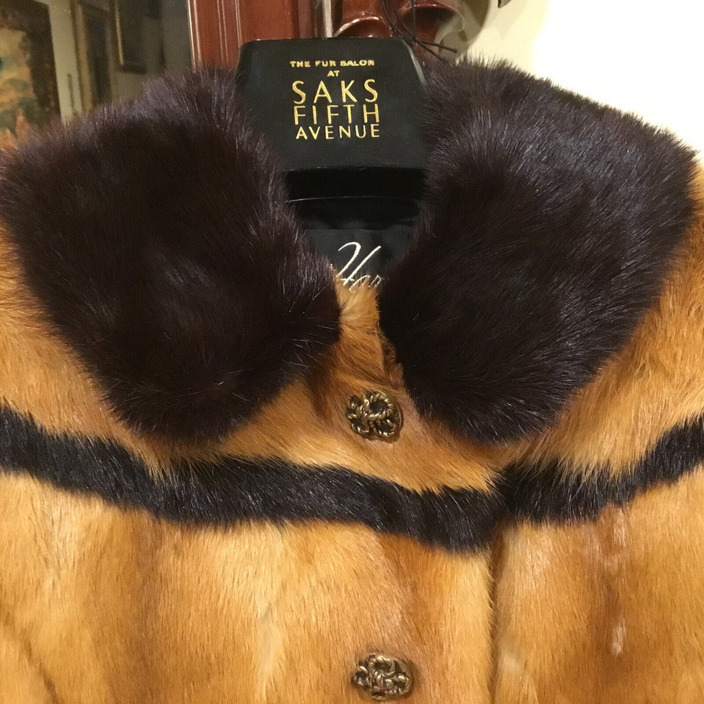 Stunning vintage ￼￼Mink Coat / Jacket SZ  2XS