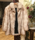 Real Fur Men/ Women Coat Size M Animal Hair For TALL  ￼Person.