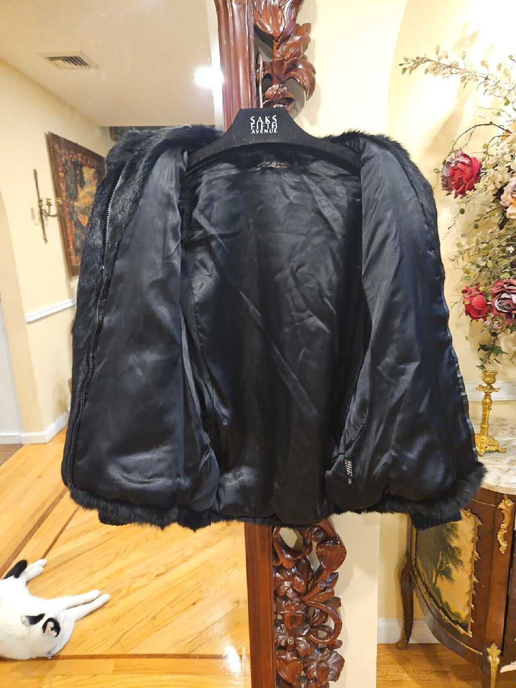 Rabbit Coat, Jacket Size M