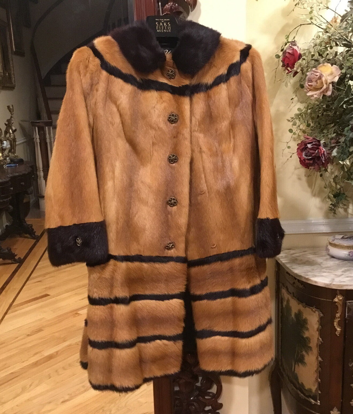 Stunning vintage ￼￼Mink Coat / Jacket SZ  2XS