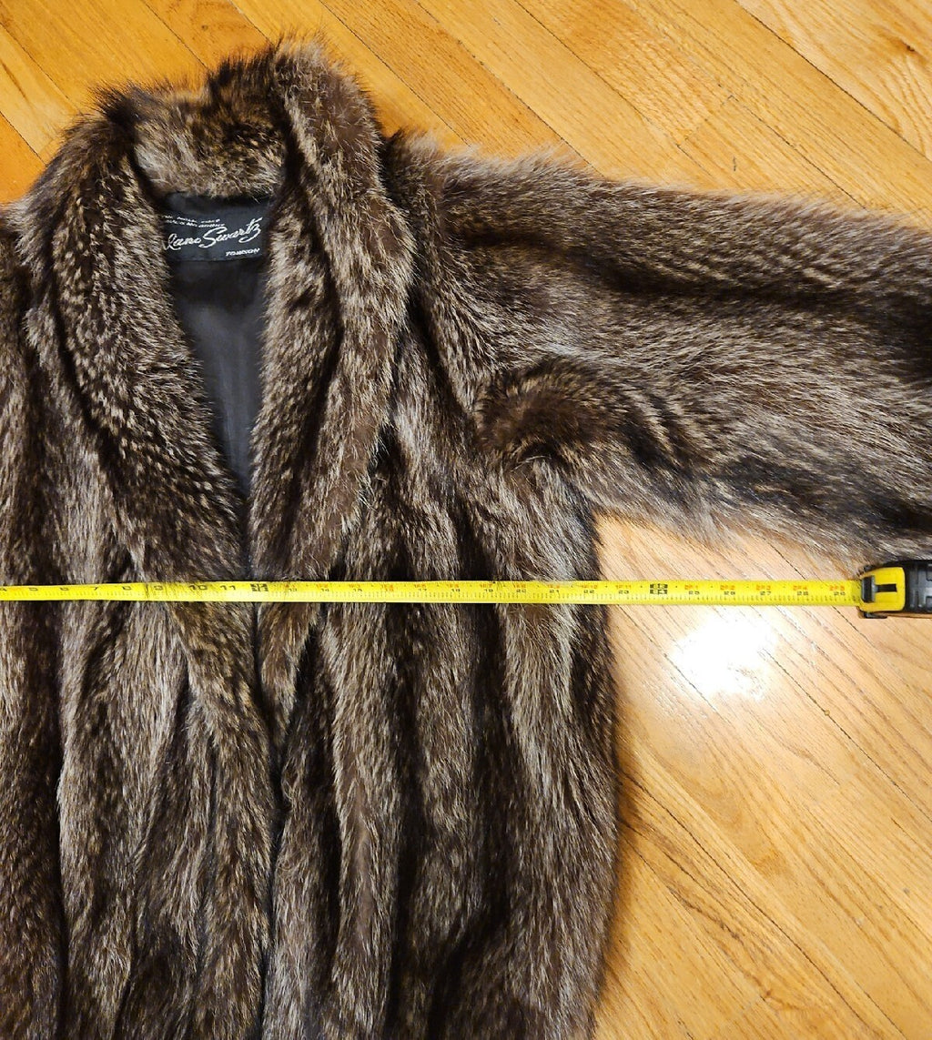 Raccoon Coat/ Jacket- Size M