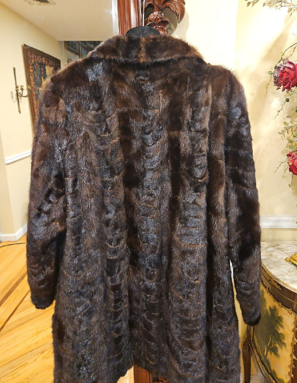 Mink  Coat  Size M