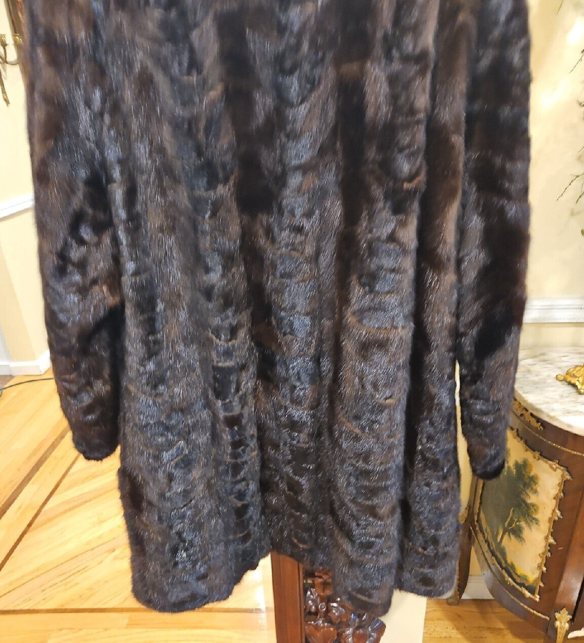 Mink  Coat  Size M