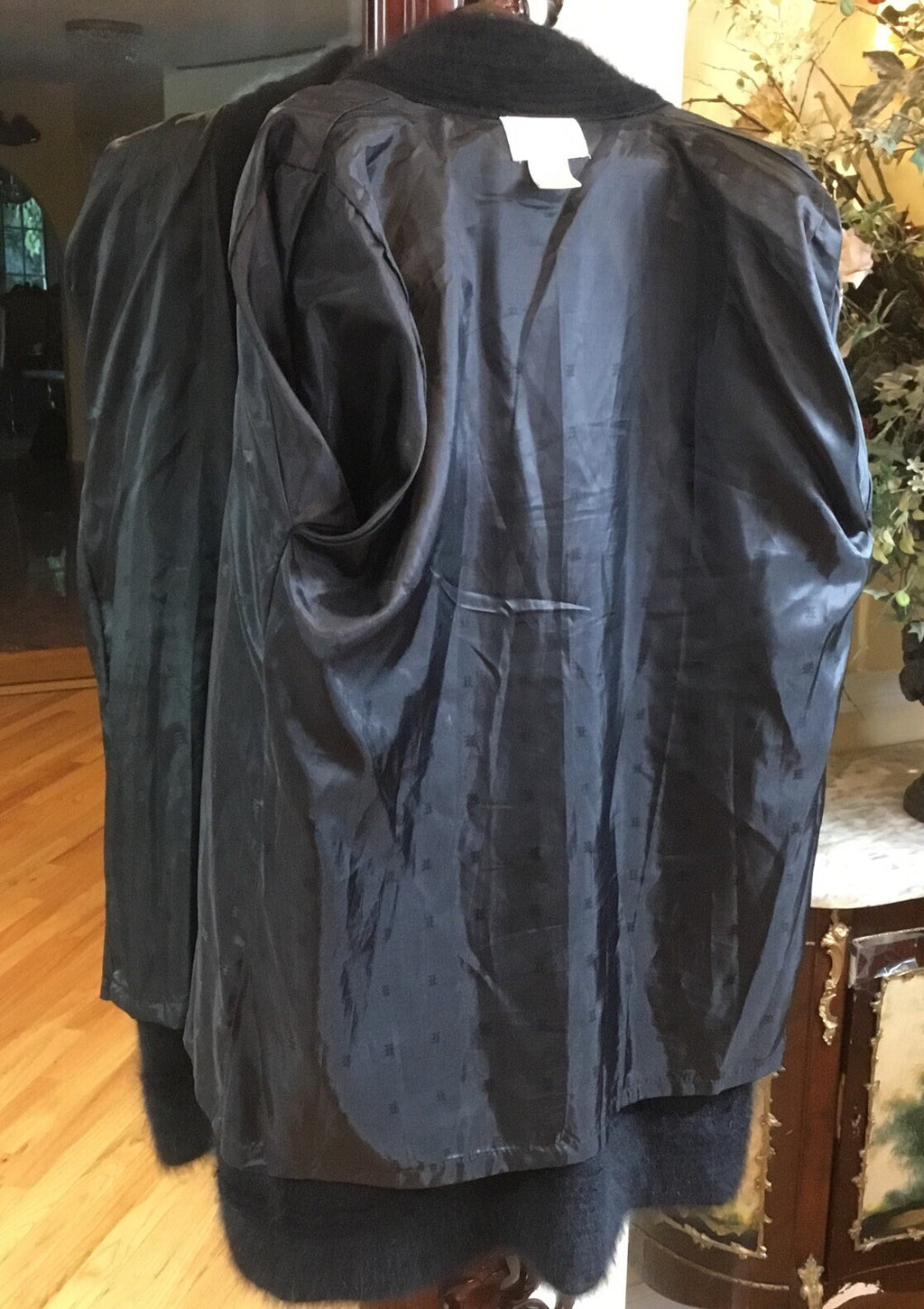 Mink, Angora fur long sweater jacket. Beautiful Jacket.  Sz M