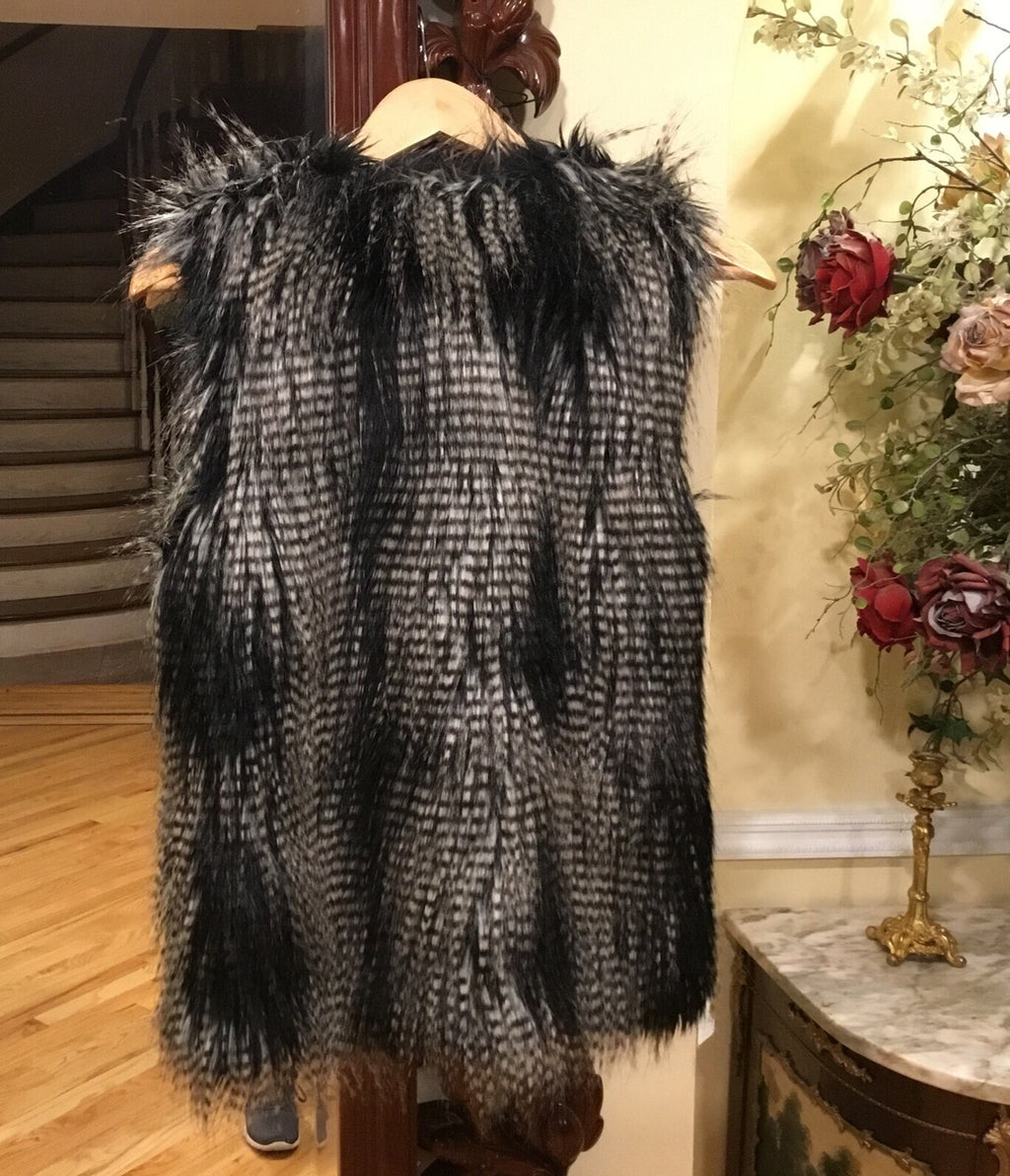 Faux Fur Waistcoat size 4
