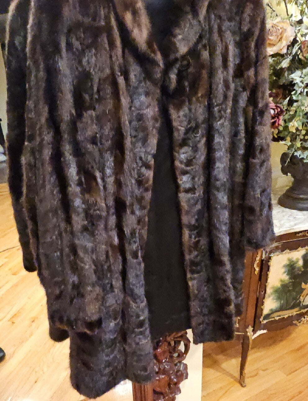 Mink  Coat  Size M