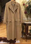 ￼COAT FAUX  SUEDE SZ 18 W